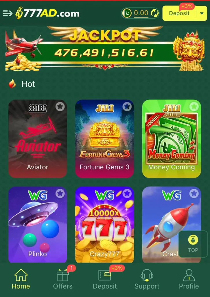 777AD Game