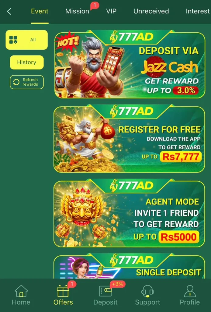 777AD Game