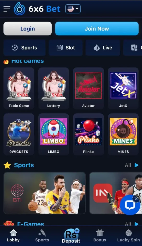 6X6Bet Game