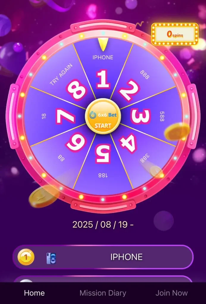 6X6Bet Game