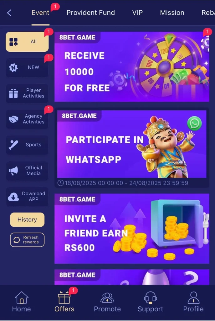 8Bet Game