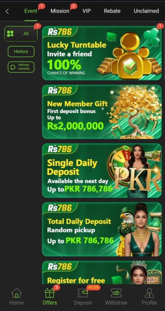RS786 Game