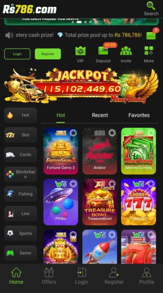 RS786 Game