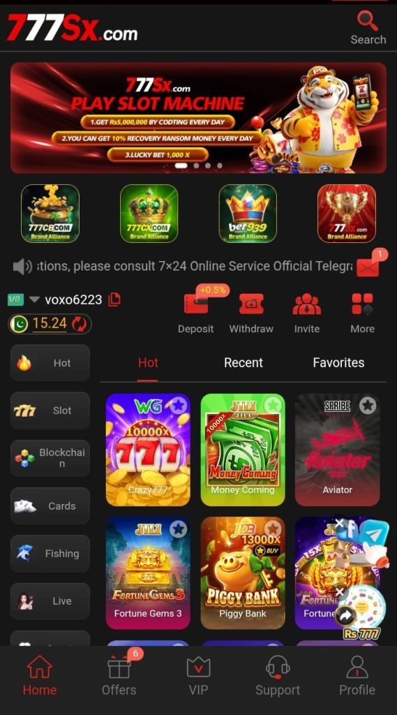 777SX Game